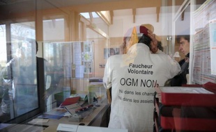 Une centaine de militants anti-OGM ont pénétré lundi à l'Aube sur un site du géant américain Monsanto à Trèbes, dans l'Aude, et ont vidé des sacs de maïs OGM Monsanto 810, dont ils réclament l'interdiction, a constaté un photographe de l'AFP.