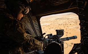 Un militaire de l'opération Barkhane au Mali en opération. (archives)