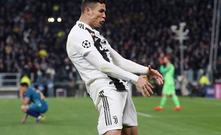 La célébration polémique de Ronaldo lors de Juventus-Atlético en Ligue des champions.
