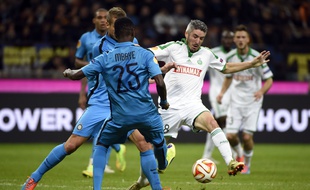 Fabien Lemoine, ici face à l'Inter Milan en octobre dernier, est ravi d'avoir participé à la Ligue Europa cette saison.