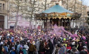 Plusieurs milliers de personnes s'étaient rassemblés en mars à Marseille pour fêter le carnaval de la Plaine.