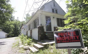 La maison où une femme et sa fille ont été retenues captives pendant deux ans, à Ashland dans l'Ohio, le 19 juin 2013.