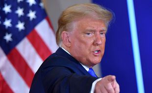 Donald Trump, le 4 novembre 2020 à Washington.