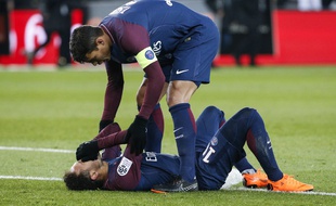 Thiago Silva et Neymar.
