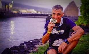 Laurent Jalabert a décroché à Hawaï le titre de vice-champion du monde d'Ironman dans sa catégorie d'âge, dans la nuit de samedi à dimanche.