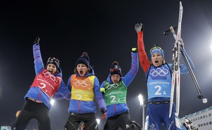 Les biathlètes françaises ont empoché le bronze sur le relais.
