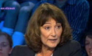 Sylviane Agacinski, l'épouse de Lionel Jospin, invitée sur le plateau de Laurent Ruquier.