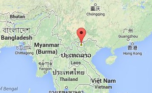 Google map de Hanoi, au Vietnam.