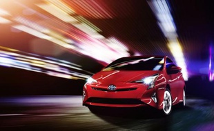 Une photo non datée fournie par Toyota montre la nouvelle Prius du constructeur d'automobiles japonais