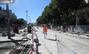 Encore une petite semaine de travaux à la station Commerce