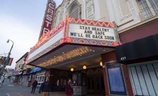 Le théâtre Castro aux Etats-Unis, en Californie, à San Francisco (illustration).