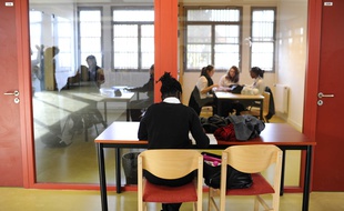 Les élèves de l'internat d'excellence de Sourdun, ouvert en 2009;