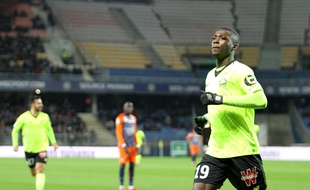 MHSC Lille : Nicolas Pepe (Lille), auteur du premier but.