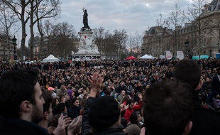 Lors de la sixième Nuit Debout,