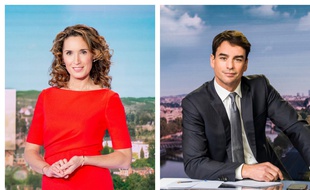 Depuis le 4 janvier 2021, Marie-Sophie Lacarrau et Julian Bugier présente respectivement le 13 heures de TF1 et celui de France 2.