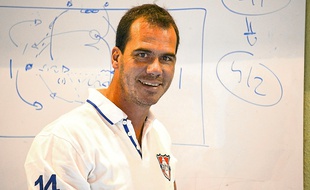 Le nouveau coach Frédéric Bourillon