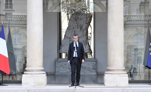 Le secrétaire général de l'Elysée, Alexis Kohler, a annoncé la composition du nouveau gouvernement mercredi 17 mai 2017.