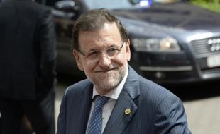 Le Premier ministre espagnol, Mariano Rajoy, le 25 juin 2015 à Bruxelles