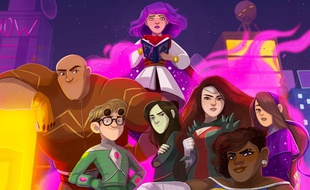 «Superfreaks», la BD de Margaux Saltel, Pierrick Colinet et Elsa Charretier raconte l'histoire de jeunes sidekicks qui doivent remplacer les héros adultes.