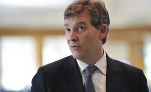 Arnaud Montebour, le 27 octobre 2016 à Niort.