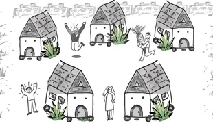 Le projet de «tiny houses» de la Chtite maison solidaire.