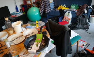 Illustration d'un appartement trop petit.