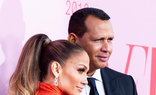 Jennifer Lopez et son fiancé Alex Rodriguez