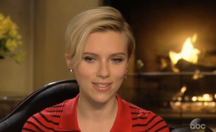 Scarlett Johansson à la télévision américaine avec Barbara Walters