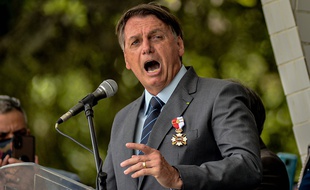 Le président d’extrême droite brésilien, Jair Bolsonaro.