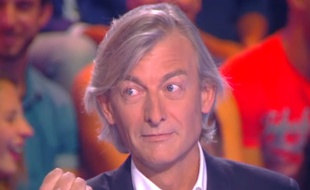 Gilles Verdez sur le plateau de «TPMP» le 10 septembre 2015