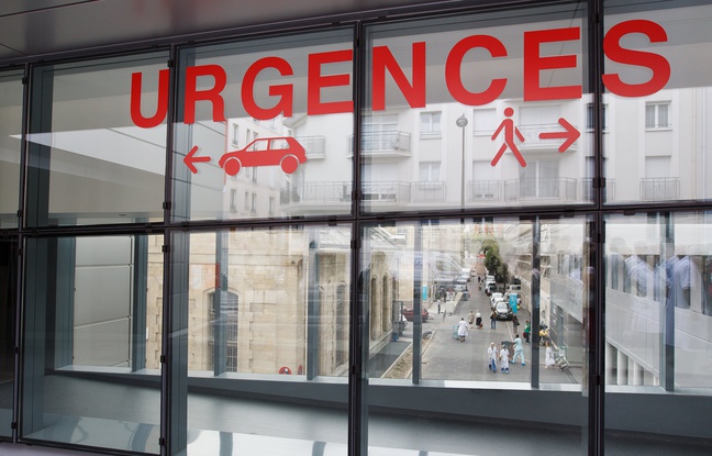 Les urgences d'un hôpital parisien. Les urgences d'un hôpital parisien.