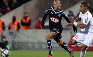 L'attaquant bordelais Yoan Gouffran, le 27 novembre 2011, contre Lille.