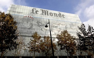 Les locaux du Monde à Paris.