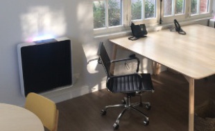 Exemple d'un radiateur Q-Rad développé parla start up Qarnot Computing