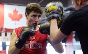 Justin Trudeau, le 21 avril 2016 dans le cadre du programme