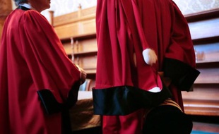 Des magistrats au tribunal de grande instance de Paris