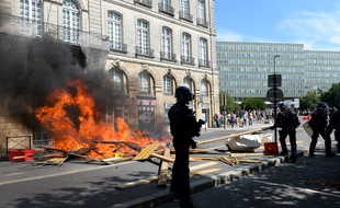 Manifestation contre les violences policières.