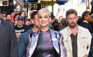 La chanteuse Katy Perry dans les rues de New York