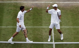 nicolas Mahut et Pierre-Hugues Herbert en finale à Wimbledon