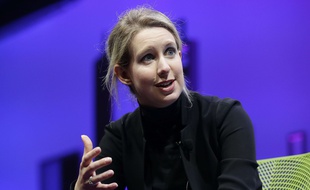 La fondatrice du laboratoire Theranos, Elizabeth Holmes, en 2016.