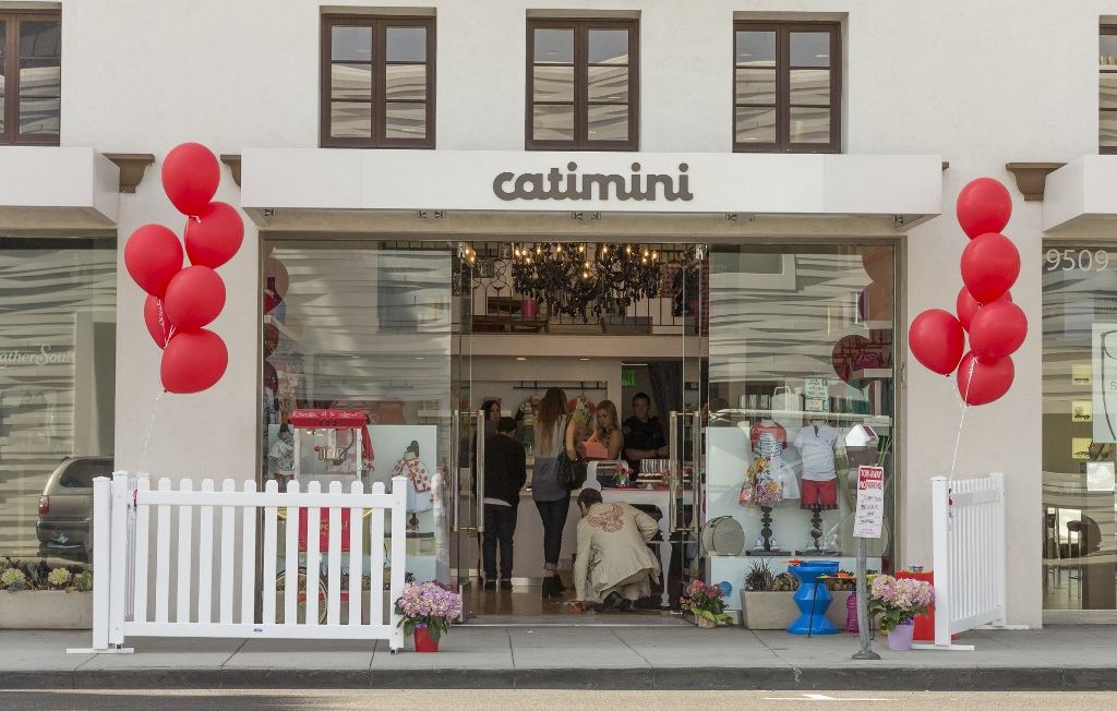 Un magasin Catimini à Beverly Hills en Californie, le 16 avril 2014. (Photo d'illustration)