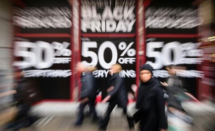 "Black Friday" à Londres, le 27 novembre 2015