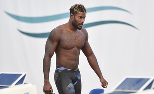 Mehdy Metella lors du meeting de Rome, en juin 2019.