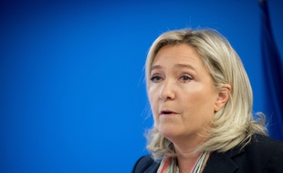 Marine Le Pen, le 7 janvier 2016 à Nanterre.