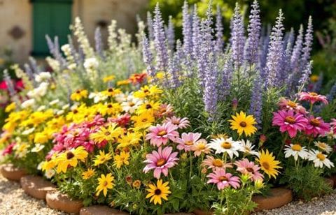 Votre massif de fleurs vous déçoit ? Plantez dès maintenant ce trio imbattable qui nécessite peu d’arrosage pour illuminer votre jardin