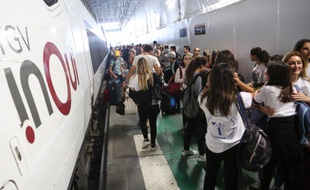 100.000 voyageurs étaient attendus hier à la gare Montparnasse.