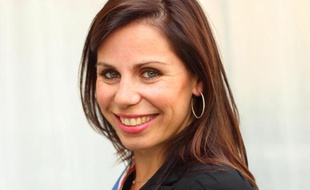 La jeune élue UMP du 15e arrondissement de Paris Géraldine Poirault-Gauvin.
