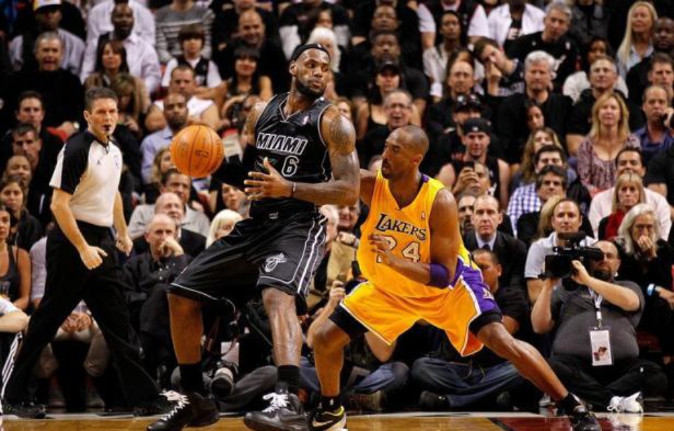 NBA James et Miami contre Kobe et les Lakers finale annonc e