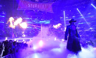 L'Undertaker lors du Wrestlemania32, en avril 2016