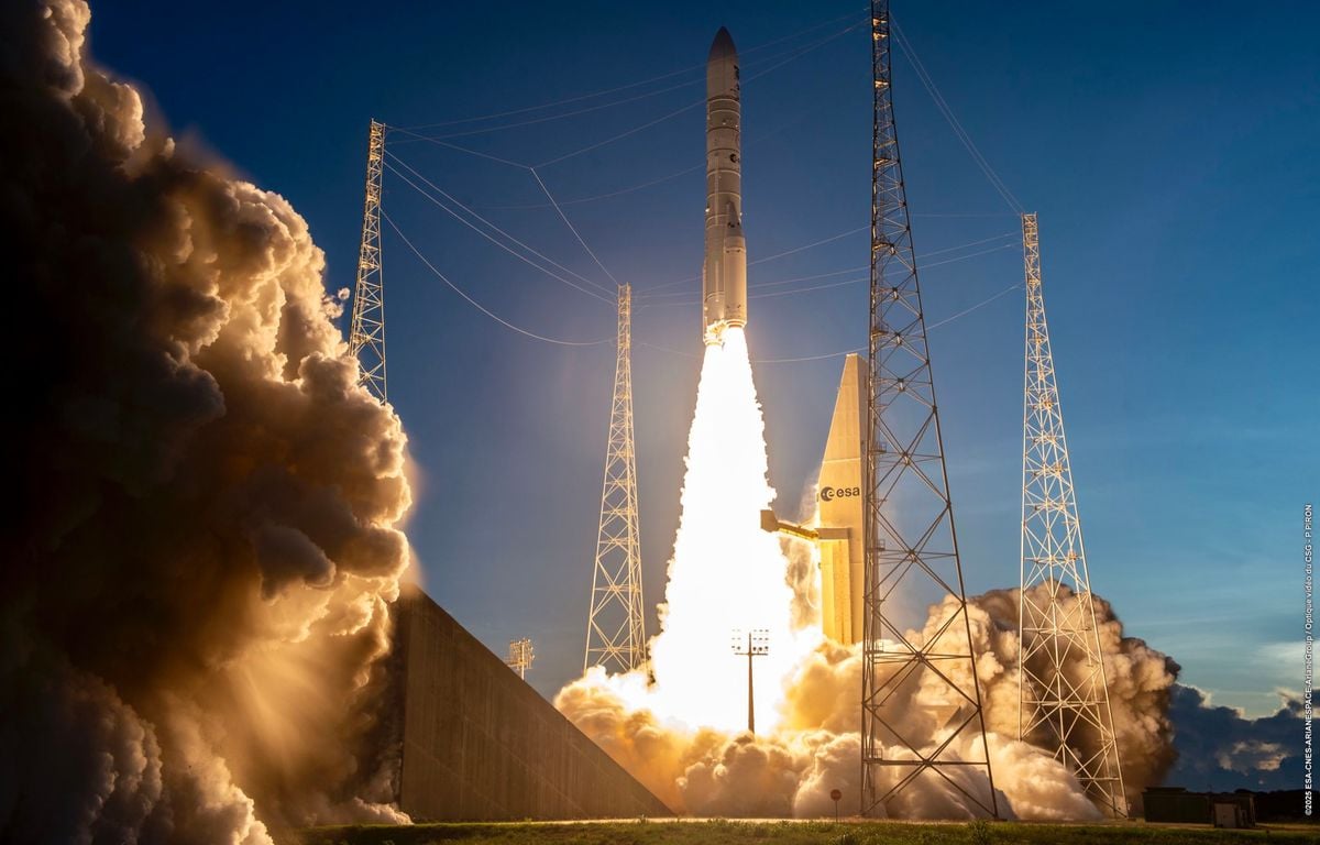 Espace : Ariane 6 a mis sur orbite le satellite Sentinel-1D du programme européen Copernicus